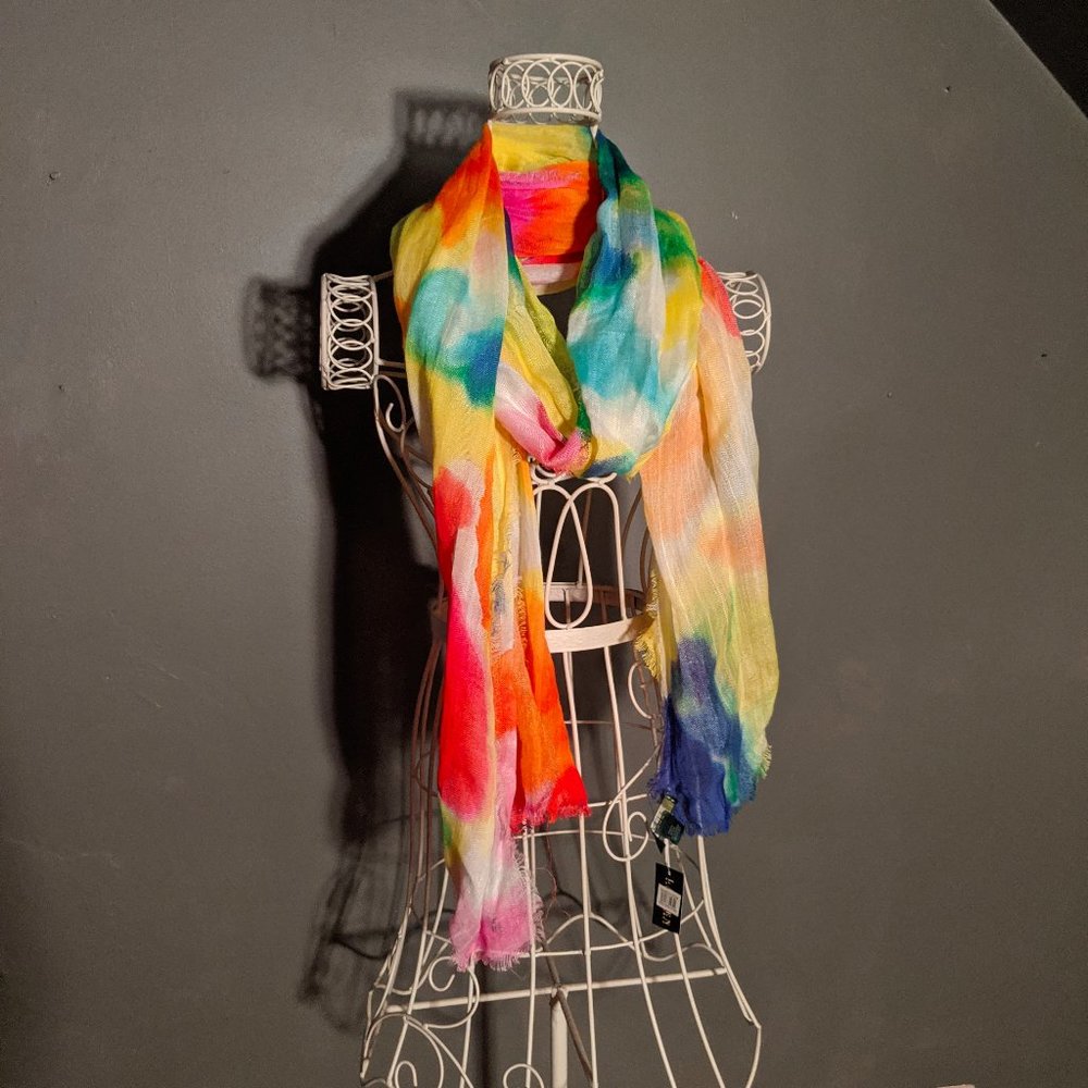 Tie-Dye Ralph Lauren Scarf